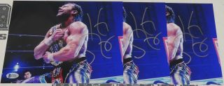 Kenny Omega Signed 8x10 Photo BAS Japan Pro Wrestling Bullet Club AEW J 2