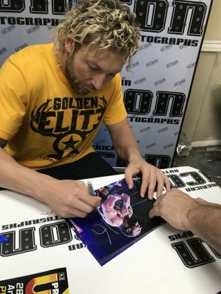 Kenny Omega Signed 8x10 Photo BAS Japan Pro Wrestling Bullet Club AEW J 3