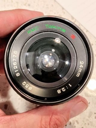Tokina 24mm F2.  8 K Mount Lens 8126776