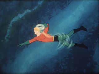 16mm Film Aquaman “the Silver Sphere” Cartoon 1968 Awesome Color