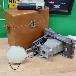 Vintage Polaroid Land Camera The 700 With Case