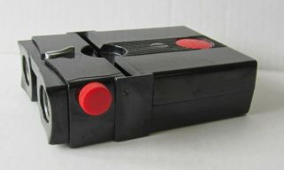 Restored Realist Red Button Led Lighted Stereo 3 - D Slide Viewer W/slight Defect