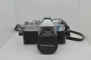 Mamiya Sekor 500 Dtl Camera With 50mm 1:2 Lens And Strap See Pic