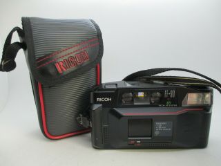 Ricoh Ff - 90 35mm Film Point - And - Shoot Camera 35mm F2.  8 Lnes Autofocus