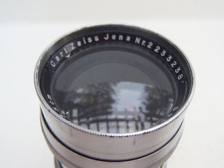 Carl Zeiss Jena Sonnar 13.  5cm f/4.  0 Lens for Contax II camera ' s 3