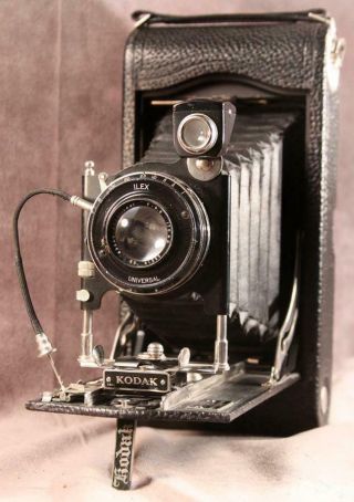 Vintage 1914 No.  3a Autographic Kodak Model C.  Camera W/ Stylus Ilex Shutter