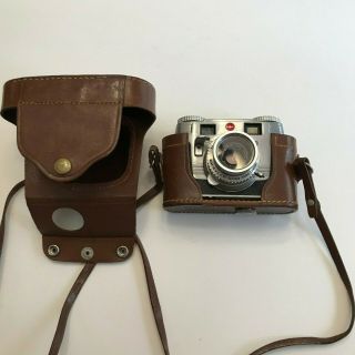 Kodak Signet 35 Rangefinder Film Camera W/44mm F3.  5 Lens W/ Case &