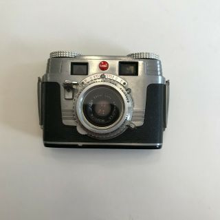 Kodak Signet 35 Rangefinder Film Camera w/44mm f3.  5 Lens w/ Case & 2