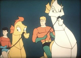 16mm Film Aquaman “three Wishes To Trouble ” Cartoon 1968 Awesome Color