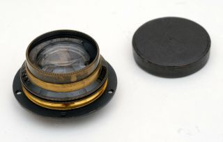 Bausch - Lomb Tessar Series 1c 3 1/4 X 4 1/4 F4.  5 Pat 1903 View Camera Brass Lens