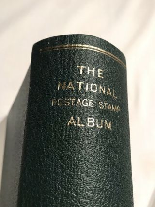 Scott The National Postage Vintage Stamp Album With 1 Stamp Inside 1845 - 1980