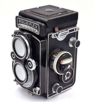 Rolleiflex 3.  5 F - Replacement Leather Cover - Laser Cut