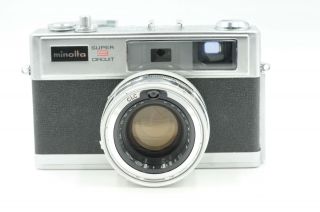 Minolta Hi - Matic 11 3 Circuit 35mm Rangefinder Film Camera 405