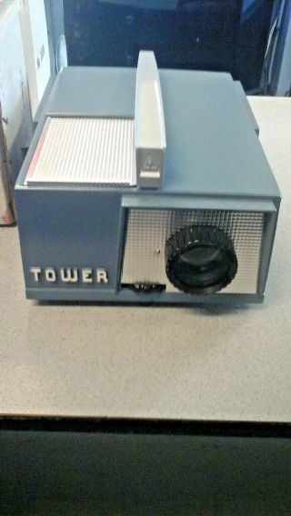 VTG Sears Tower color Slide Projector model sp1830 with box 2