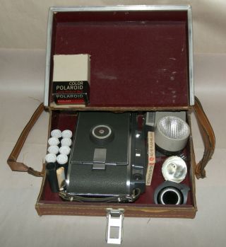 Polaroid 110a Pathfinder Land Camera Instant W/wink Light,  Filter Etc.