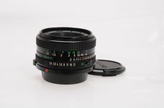 Canon Fd 50mm F1.  8 Lens 50/1.  8   981