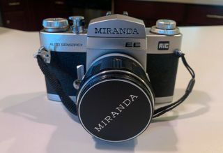 Miranda Auto Sensorex Ee Aic Camera W/ Miranda 50mm Lens