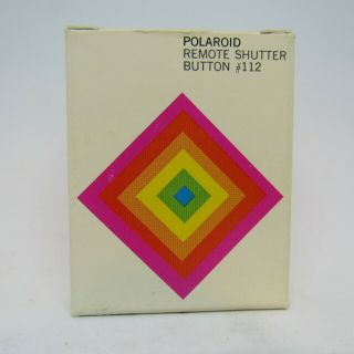 Vintage Polaroid Remote Shutter Button 112 For Sx - 70 Camera
