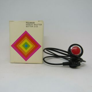 Vintage Polaroid Remote Shutter Button 112 for SX - 70 Camera 2