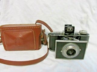 Vintage Late 1940s Early 1950s Kodak Bantam Flash Camera & Case