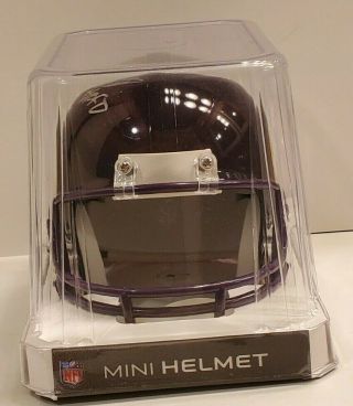 John Randle Autographed Minnesota Vikings Mini Helmet HoF Auto Signed TriStar 3