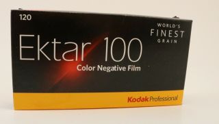 5 Rolls Kodak Ektar 100 Color Negative Film 120 Expired Sept 2019 Nos Pro Pack