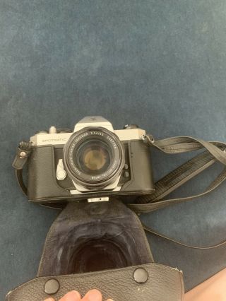 Asahi Pentax Spotmatic Sp Ii Camera W - Multi - Coated Takumar 1.  4 / 50 Lens