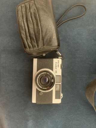 Petri Color 35e Vintage Camera F:2.  8 40mm Fully Automatic W/strap Not