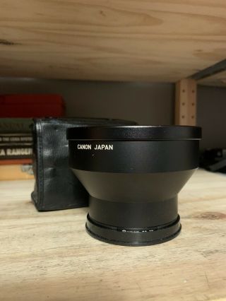 Canon C - 8 Tele Converter 1.  4x67 C8 For 8 8mm Movie Camera