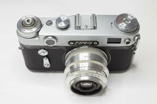 Zorki 6 - Soviet 35 mm camera w/ Industar 50 (50mm f/3,  5) 2