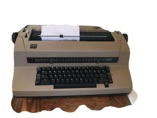 Vintage Ibm Selectric Ii Typewriter.  Great Ink/correction Tape.