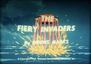 16mm Film AQUAMAN “Fiery Invaders” Cartoon 1968 Awesome Color 3