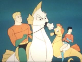 16mm Film Aquaman ”the Volcanic Monster” Cartoon 1968 Awesome Color