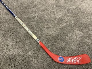 Nick Foligno Columbus Blue Jackets Autographed Signed Hockey Stick W/