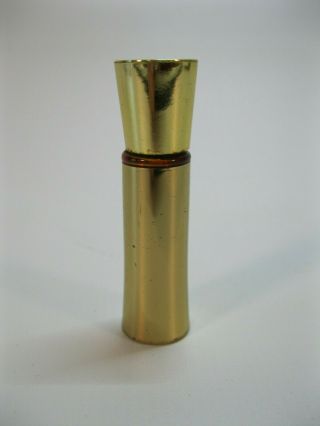 Vintage Interlude Frances Denney Purse Pocket Dispenser Brass Perfume Dr33