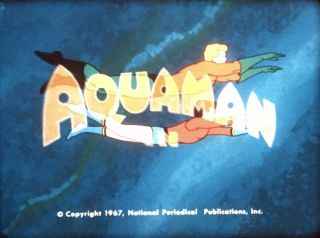 16mm Film Aquaman ”vaasa Queen Of The Mermen” Cartoon 1968 Awesome Color
