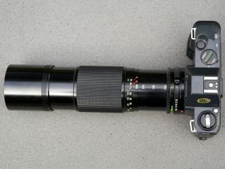CANON T - 5 35mm SLR Camera w/ CANON ZOOM LENS FD 100 - 200mm 1:5.  6 3