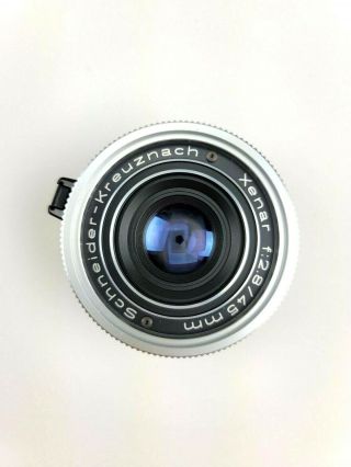 Schneider Kreuznach Xenar F:2.  8 45mm Camera Lens For Kodak Instamatic Reflex