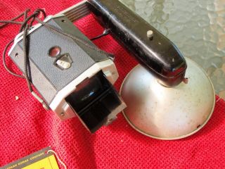 Kodak Brownie Reflex Camera synchro model with large flash unit 3