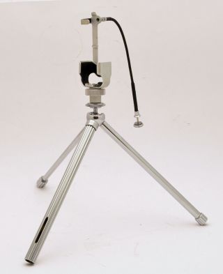 Minox Tripod With Camera Adapter,  Leather Case,  And Shutter Release