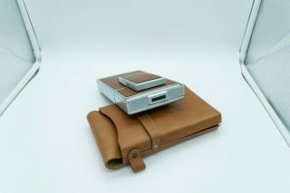Polaroid Land Camera SX - 70 With Leather Case Vintage 3