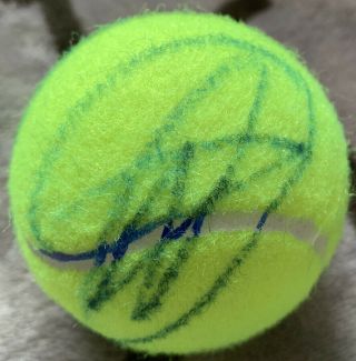 Roger Federer,  Rafael Nadal & Novak Djokovic Autographed Wilson Ti 3 Ball