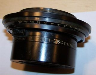 RODENSTOCK KLIMSCH APO - RONAR L 1.  9 360mm 14in Lens 3