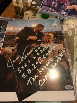 Jerry Kramer Signed Auto Autographed 8x10 Photo Green Bay Packers Wsc Sb Ii