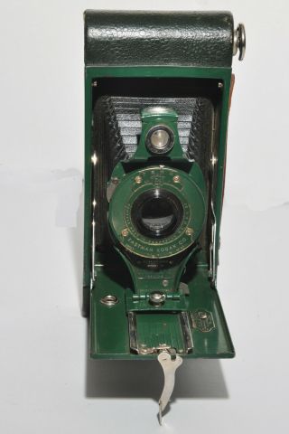 Kodak Green Rainbow Hawkeye No.  2a Model B Folding Camera
