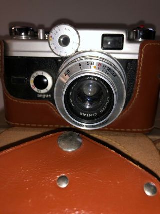 VTG Argus C - Four C4 Camera With Lens And case - AS - IS - Photography 3