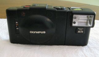 Olympus Xa 2 35mm Film Camera,  A11 Flash,  And