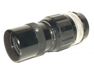 Nikon Nikkor - Q 200mm f/4 Pre - AI Vintage Telephoto Lens 2