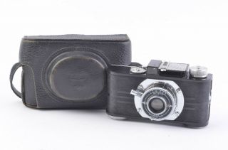 Exc,  Vintage Argus Irc Camera W/50mm F/4.  5 Lens,  Case,  Very
