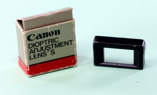 Canon Dioptric Adjustment Lens S - 0.  5,